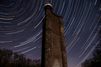 Star Trail King Alfreds Tower