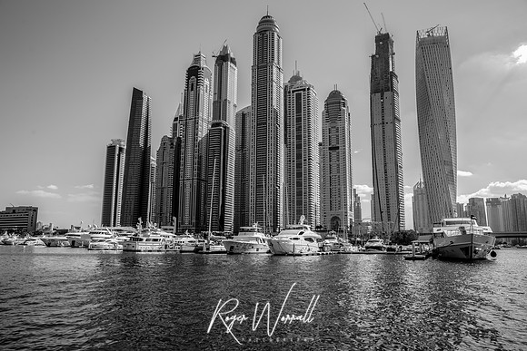 Dubai Marina City Scapes